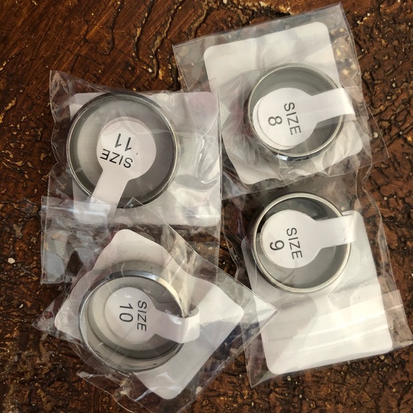 Unisex Rings Titanium Steel Chic Gorgeous Jewelry - Picture 15 of 16